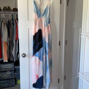 Brand New Chiffon Maxi Dress Size S